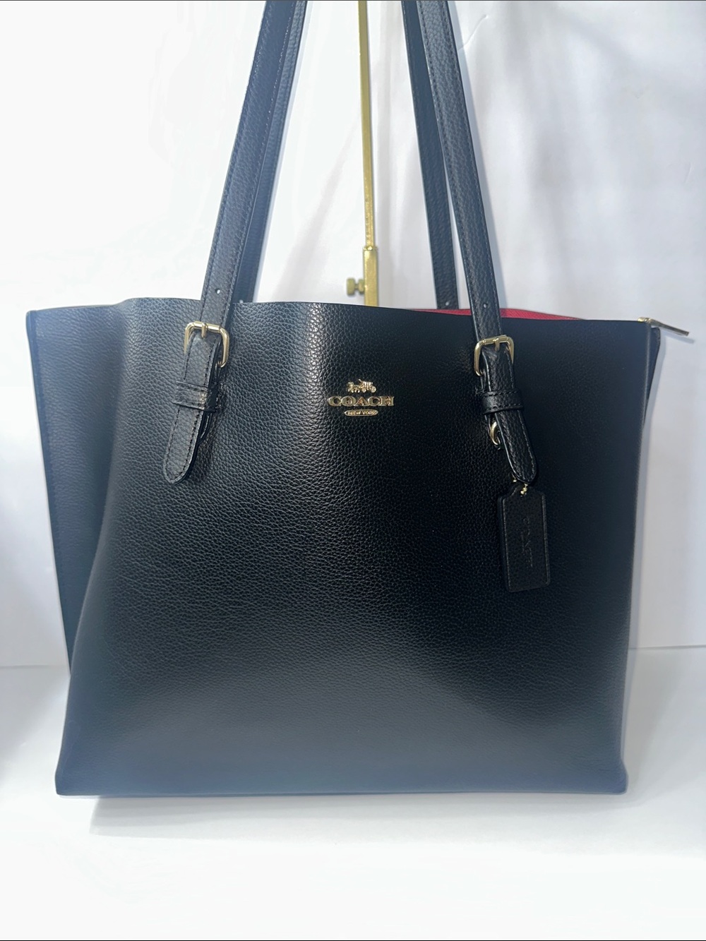 Coach Mollie Tote in Black